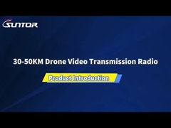 Introdução ao Produto de Rádio para Transmissão de Vídeo por Drone de 30-50KM