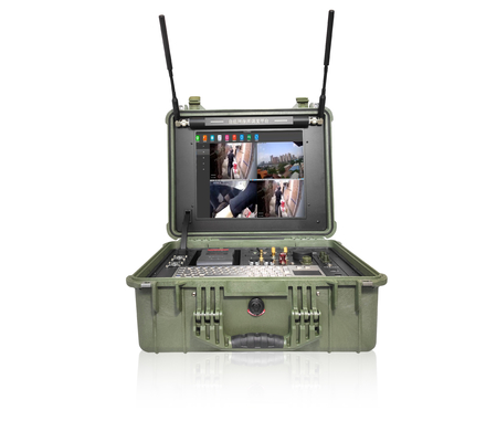 PB33 COFDM Mobile AD HOC Networking AES256 Criptografia Bateria alimentada por CC