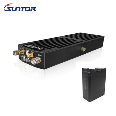 do UAV video do transmissor e do receptor do zangão de 15-20KM 1.4GHz OFDM C.C. sem fio 9~13V