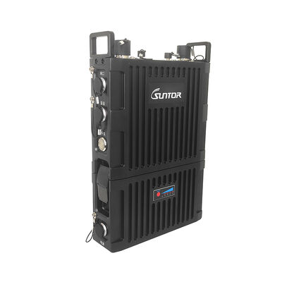 90M/bps Taxa de dados Multi-node Manpack Mesh Radio para segurança pública
