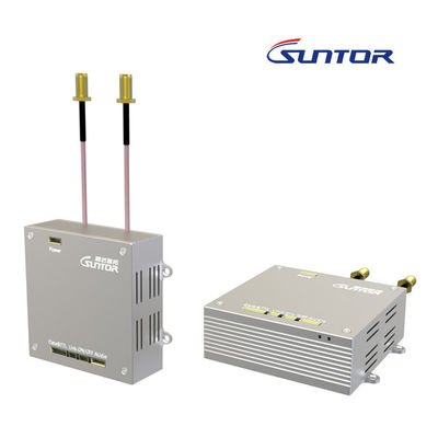 o IP video Mesh Network 8s do transmissor 1.4GHz do UAV do zangão 70Mbps Relink